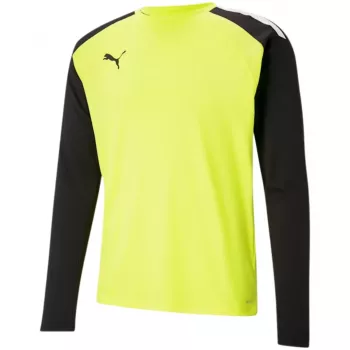Bluză de portar PUMA teamPACER GK LS pentru bărbați, galben-negru, L