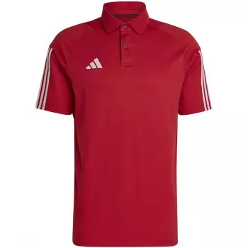Tricou polo adidas Tiro 23 Competition, Team Power Red/alb, L