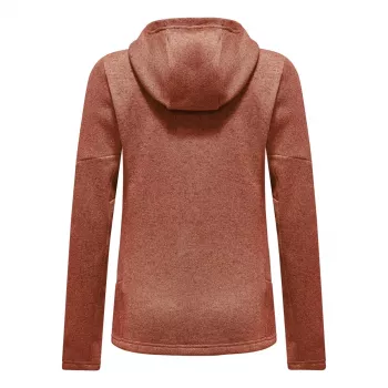 Geacă cu glugă Salewa Puez Rocca PL pentru femei, Etruscan Red, mărimea S
