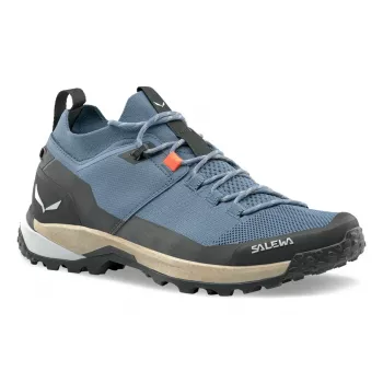 Pantofi de drumeție joși Salewa Puez 2 Knit PTX, Java Blue/negru, EU 46