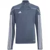 Jachetă de antrenament adidas Tiro 23 League gri alb junior 152cm HS3491