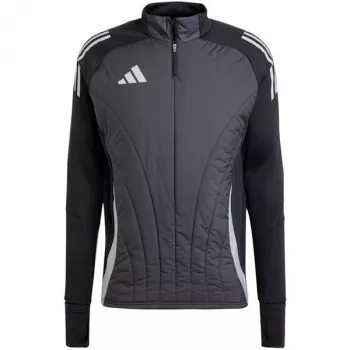 Bluză de antrenament adidas Tiro 24 Competition Winterized bărbați gri/negru 2XL