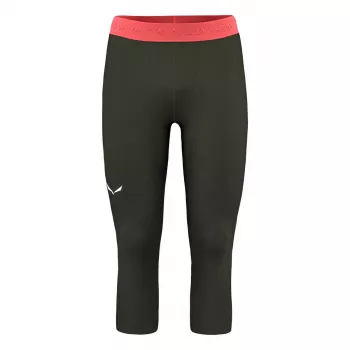Salewa Cristallo Men's Thermal Leggings - Merino Wool Base Layer for Alpine Mountaineering