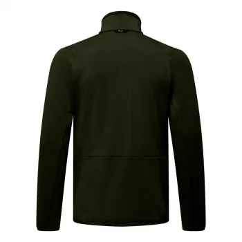 Hanorac fleece cu fermoar integral Salewa Puez Cammino bărbați măslin închis mărimea XL