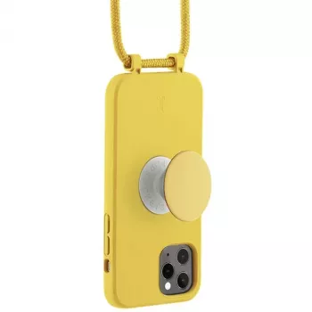 Just Elegance PopGrip Case for iPhone 11 Pro – Yellow Rabbit Paw