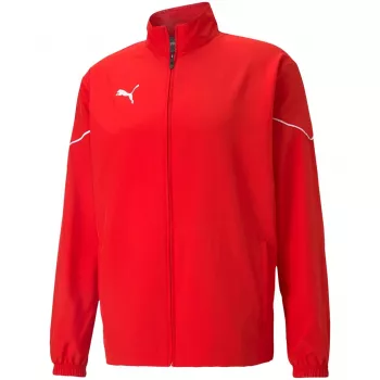 Jachetă cu fermoar integral PUMA teamRISE Sideline bărbați roșie mărimea S