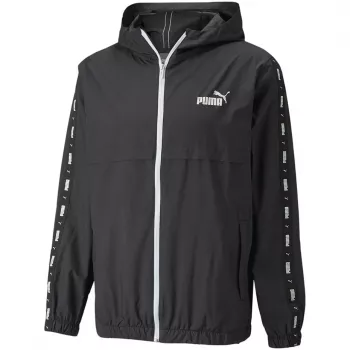 Jachetă de vânt PUMA ESS+ Tape bărbați neagră 847477 01