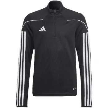 Bluză de antrenament adidas Tiro 23 League pentru copii negru/alb HS3487 140cm