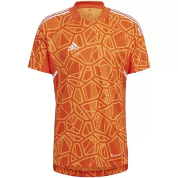 Tricou de portar adidas Condivo 22 cu mânecă scurtă pentru bărbați, Solar Orange, HB1621