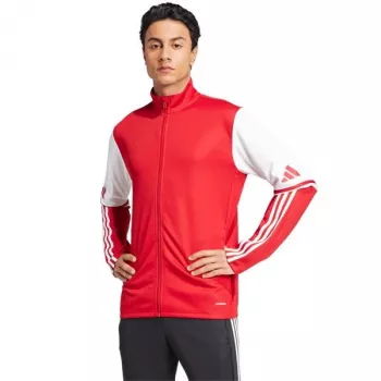 Bluză de antrenament adidas Squadra 25 pentru bărbați roșu/alb 2XL