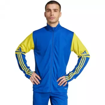 Bluză de antrenament adidas Squadra 25 pentru bărbați fotbal poliester reciclat AEROREADY Team Royal Blue/galben L