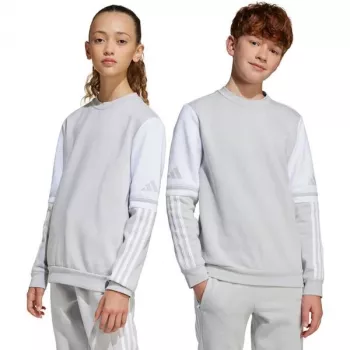 Bluză adidas Squadra 25 Sweat Crew pentru copii gri JD4824 152cm