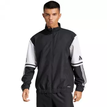 Geacă de trening de prezentare adidas Squadra 25 pentru bărbați neagră L