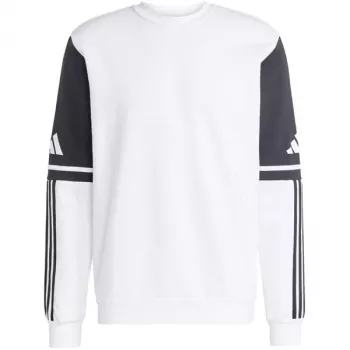 Pulover adidas Squadra 25 Sweat Crew bărbați alb/negru mărimea M