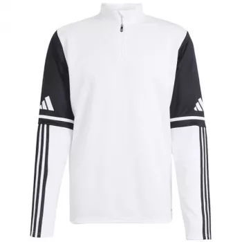 Bluză de antrenament adidas Squadra 25 bărbați alb/negru mărimea M