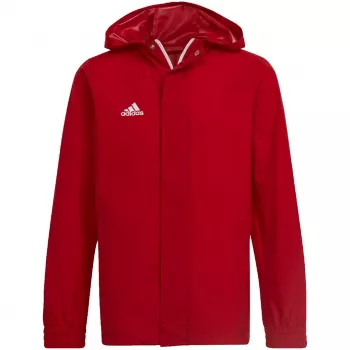 Geacă pentru orice vreme adidas Entrada 22 bărbați Team Power Red/alb IK4013