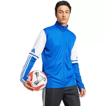 Tricou de antrenament adidas Squadra 25 pentru bărbați, fotbal, albastru regal/alb, JD2980, L