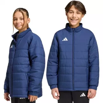 Jachetă de antrenament adidas Entrada 26 Light pentru copii, unisex, albastru navy deschis, 152cm
