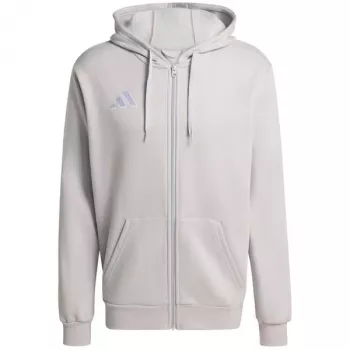 Hanorac cu fermoar integral adidas Entrada 26 pentru bărbați, gri, KF5947, M