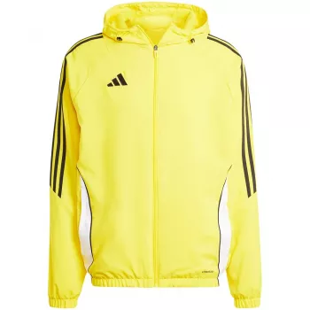 Jachetă de antrenament adidas Tiro 24 pentru bărbați, Team Solar Yellow 2/negru, XL