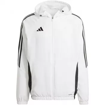Geacă de antrenament adidas Tiro 24 pentru bărbați, alb, IM8808, mărimea S