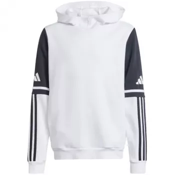 Hanorac adidas Squadra 25 pentru copii alb JD4807 140cm