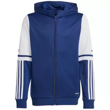 Hanorac adidas Squadra 25 pentru copii, bleumarin/alb, 164 cm