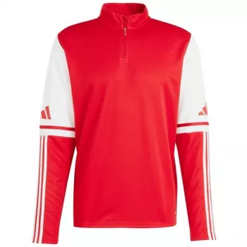 Bluză de antrenament adidas Squadra 25 bărbați, roșu/alb, mărimea S