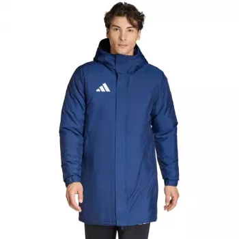 Geacă matlasată adidas Entrada 26 Stadium bărbați, albastru navy, mărimea S