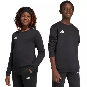 Bluză de trening adidas Entrada 26 pentru copii, negru, 152 cm