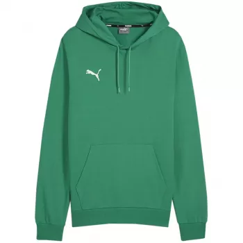 Hanorac cu glugă PUMA Team Goal Casuals din fleece pentru bărbați, Pepper Green