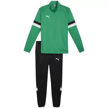 Trening bărbați PUMA Team Rise verde piper și Puma Black, mărimea S