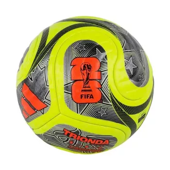 Minge de fotbal adidas World Cup 26 Trionda Pro Winter mărimea 5 verde/negru/argintiu JD8023
