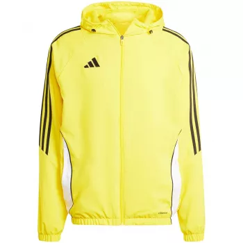Geacă de antrenament adidas Tiro 24 pentru bărbați, Semi Solar Yellow/negru, mărimea L