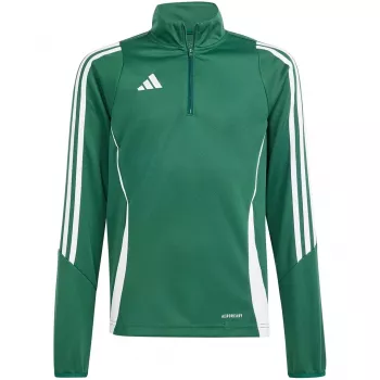 Bluză de antrenament adidas Tiro 24 pentru copii, verde, IR9362, 152 cm