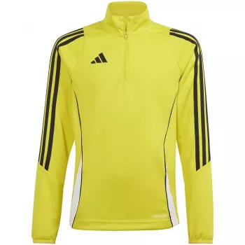 Bluză de antrenament adidas Tiro 24 pentru copii, galben, 152 cm