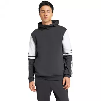 Hanorac adidas Squadra 25 Sweat pentru bărbați, negru/alb, S