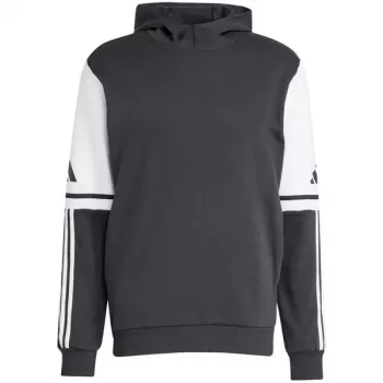 Hanorac adidas Squadra 25 Sweat pentru bărbați, negru/alb, S