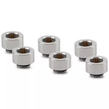 Racord prelungitor Thermal Grizzly DeltaMate MF10, nichel lucios, set de 6