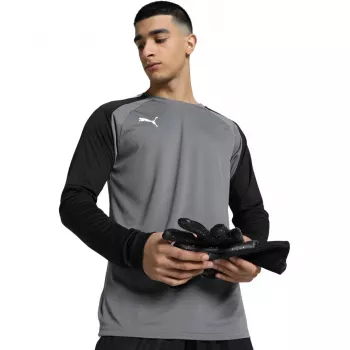 Pulover de portar Puma teamPACER GK LS bărbați gri L