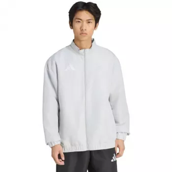 Bluză de prezentare adidas Entrada 26 bărbați cu fermoar 1/4 gri XL