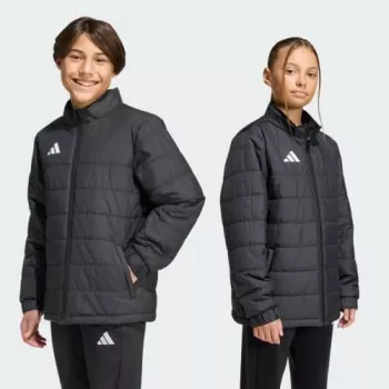 Jachetă de antrenament adidas Entrada 26 Light pentru copii, neagră, 164 cm