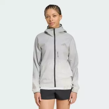 Jachetă adidas TERREX Xperior CLIMA365 Light Windweave pentru femei, negru/alb, mărimea S