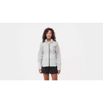 Jachetă adidas TERREX Xperior CLIMA365 Light Windweave pentru femei, negru/alb, mărimea S