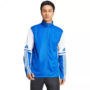 Bluză de antrenament adidas Squadra 25 cu mâneci lungi pentru bărbați Team Navy Blue/Alb 2XL