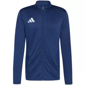 Geacă de trening adidas Entrada 26 pentru bărbați navy blue din poliester reciclat cu fermoar integral L