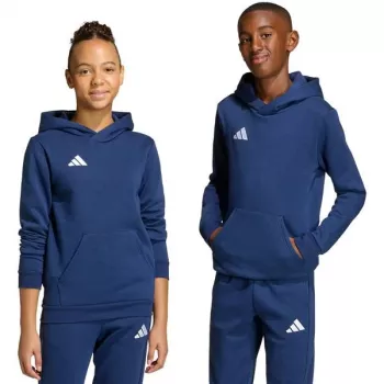 Hanorac adidas Entrada 26 pentru copii Navy Blue 164 cm