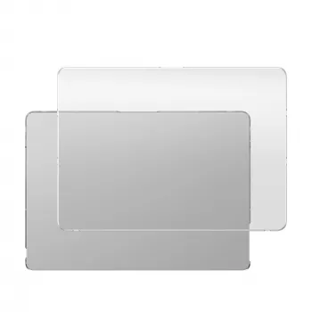 Carcasă rigidă AMAZINGTHING Titan pentru MacBook Air 15 inch, (M2/M3) - transparentă
