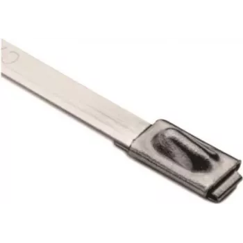 HellermannTyton MBT14SS-SS304-ML colier de cablu din oțel inoxidabil 362x4,6mm, pachet de 100
