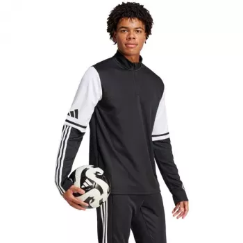 Tricou de antrenament adidas Squadra 25 pentru bărbați negru/alb S